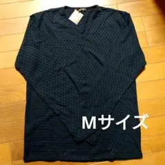 しゅう様　　　新品★COMME CA MEN Vネック長袖カットソー Mサイズ