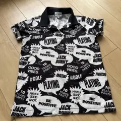 Jack Bunny!! ポロシャツ ブラックのサムネイル
