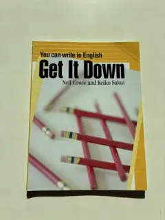 Get It Down Neil cowie 書き込みあり
