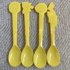 サーティーワン　ポケットモンスター　ピカチュウ4種類スプーン　4本セット　非売品