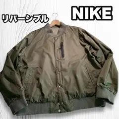 XLサイズ NIKE リバーシブル MA-1 フライトジャケット オリーブ