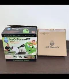 美品　H20スチームFX クリーニングセット　コンパクト　レッド系のサムネイル