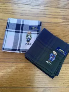 Polo Ralph Lauren ハンカチ 2枚セット　ポロベア