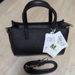 MILOS ミロス 2WAY ミニ ショルダーバッグ ブラックのサムネイル