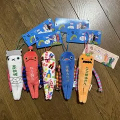 モケケ ご当地 ぬいぐるみ マスコット 5種セット
