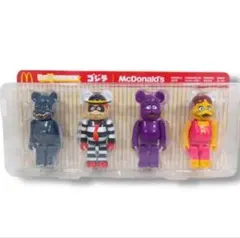 ゴジラ vs マクドナルド BE@RBRICK 4体セット
