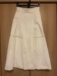 ZARA コーデュロイ　ロングスカート