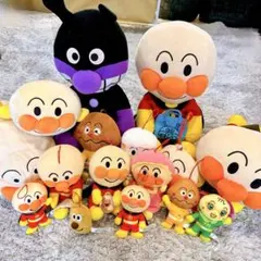【まとめ売り】アンパンマン ぬいぐるみ　16点セット