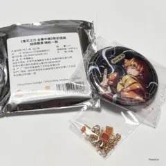我妻善逸　鬼滅の刃　全集中展　グリッター缶バッジ　中国限定