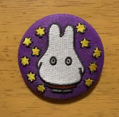 【ミッフィー 】刺繍缶バッジ ※シークレット※オバケミッフィー