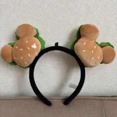 ハンバーガー型カチューシャ　ディズニーカチューシャ