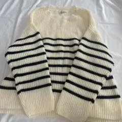 ニット　ボーダー