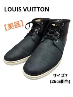 美品 LOUIS VUITTON ダミエグラフィット ミドルカットスニーカー 7のサムネイル