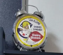 送料込Dairy Queen ネオンクロック 時計（検）アメリカン雑貨　目覚まし Dairy Queen ネオンクロック 時計（検）アメリカン雑貨 目覚まし時計