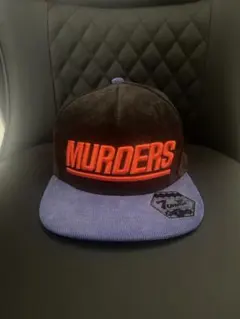 7UNION スナップバック キャップ MURDERS ロゴ ストリート