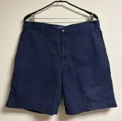 90s ポロラルフローレン PHILIP SHORT チノショーツ 紺 36古着のサムネイル