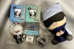 未使用 呪術廻戦 まとめ売り 五条悟 ぬいぐるみ キーホルダー テープ 他