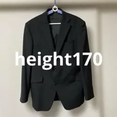 SUIT SELECT ダークグレー　ビジネススーツジャケット