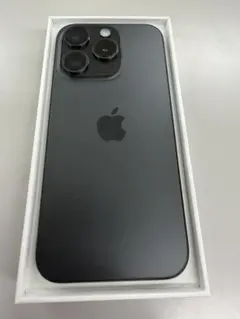 iPhone 15 Pro 128GBブラックチタニウムSIMフリー・付属品完備