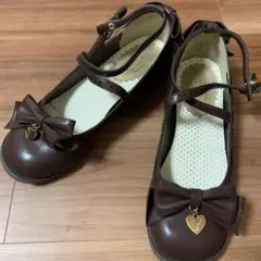 値下げ中 美品 即購入可 Queen Bee パンプス ブラウン Lサイズのサムネイル