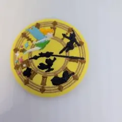 ディズニー ティンカーベル 刺繍 缶バッジ