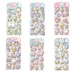 新作✨キラシャカジュエリーシール セット クーリア ぷっくり シマエナガ 推し活