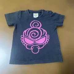ヒスミニ　ビッグフェイスミニ　 Tシャツ 80