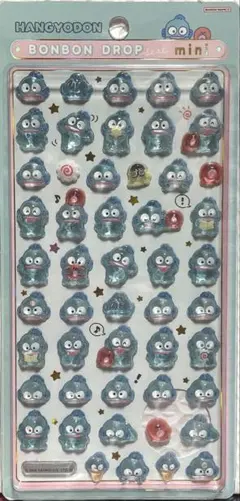 サンリオハンギョドン　ボンボンドロップ立体シール