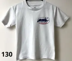 北畠スイム　スクール指定　glimmer ホワイト Tシャツ 130サイズのサムネイル
