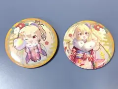 東方Project ラッキー缶バッジ フランドール・スカーレット 2個セット