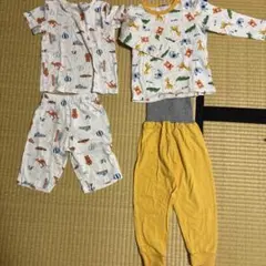 パジャマ3着セット　ミキハウス　ワコールのサムネイル
