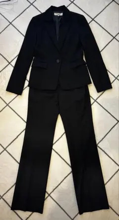 NATURAL BEAUTY BASIC ブラックパンツスーツ