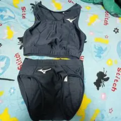 14：59までの最終タイムセール！MIZUNO陸上ユニ女性用上下セット　Mサイズ