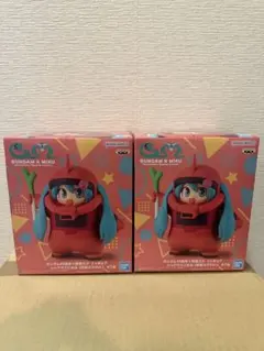 ガンダム45周年×初音ミク フィギュア シャアザクぐるみ 初音ミクVer. 2体