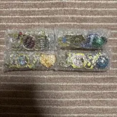 ジョジョ一番くじ　H賞ロゴフィギュア4個セット(1部 3部 5部 7部)