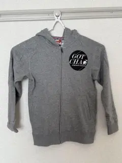 GOTCHA グレー ジップアップパーカー Lサイズ