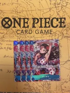 ワンピカード　ヴィオラ プロモ パラレル　プレミアムカードコレクション　4枚