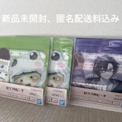 カラフルピーチ一番くじ　いつもの場所でまちあわせ　ジッパーバッグ&ステッカー