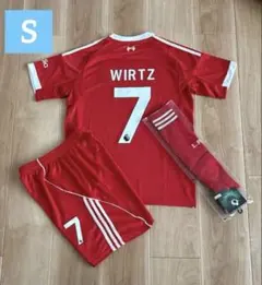 【Sサイズ】 ヴィルツ　#Wirtz リバプール新シーズンホーム　3点