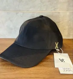【正規品】VARZAR キャップ ブラック ゴールドロゴ　ソフトタイプ