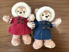ダッフィー シェリーメイ ぬいぐるみバッジ ダッフルコート2016