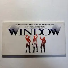 WINDOW 少年隊 PLAYZONE '93 CD 08】PLAYZONE '93 WINDOW - PLAYZONE note