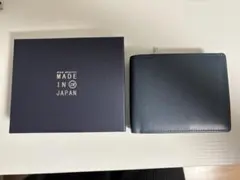 新品未使用！二つ折り革財布