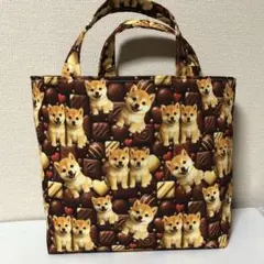トートバッグ　柴犬
