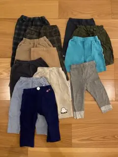 子供服　ベビー服 ボトムス ズボン12点セット 80サイズ