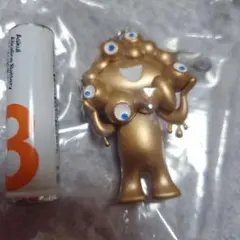 ミャクミャク EXPO2025 キャラ立体PVCボールチェーン ゴールド 美品1のサムネイル