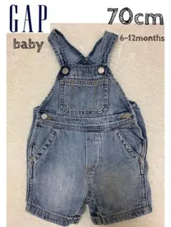 GAP baby kids デニムサロペット 70cm ベビー服 ギャップ