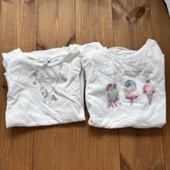エニィファム　120センチ　肩出し　Tシャツ