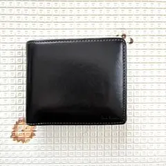 Paul Smith ポールスミス 二つ折り財布 メンズ レザー ブラック