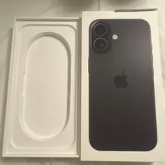 【空箱】iPhone16空箱 ブラック